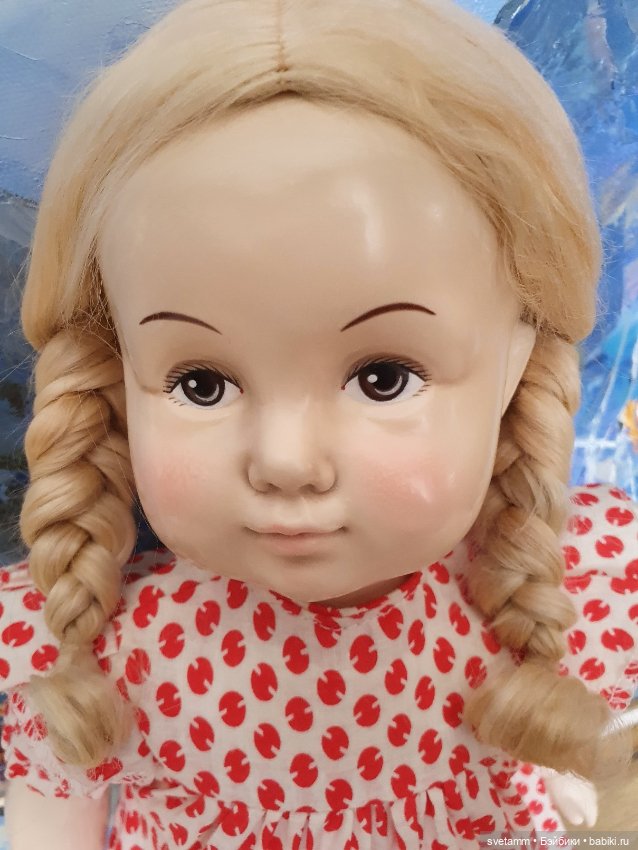 Новенькие! Восковой колкий пластик, как у ранних кукол СССР. Часть первая
