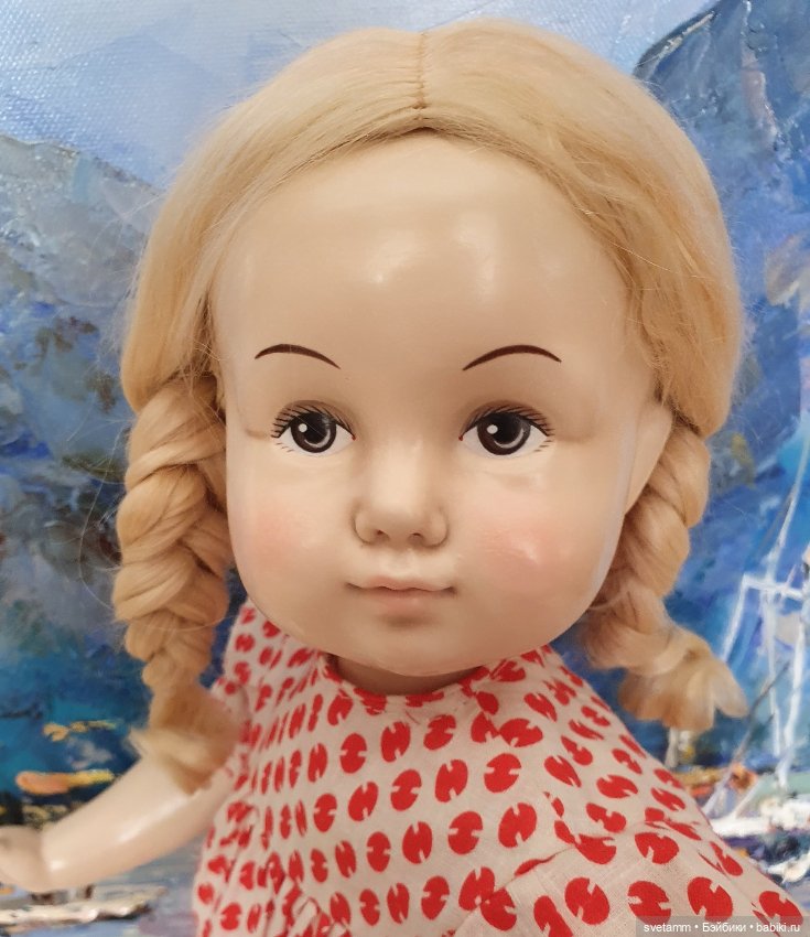 Новенькие! Восковой колкий пластик, как у ранних кукол СССР. Часть первая (фото 3)