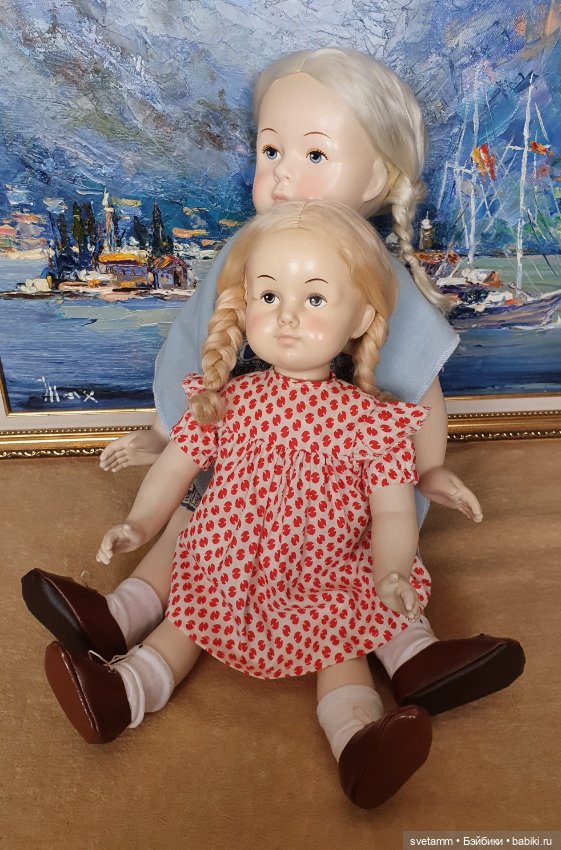 Новенькие! Восковой колкий пластик, как у ранних кукол СССР. Часть первая (фото 10)