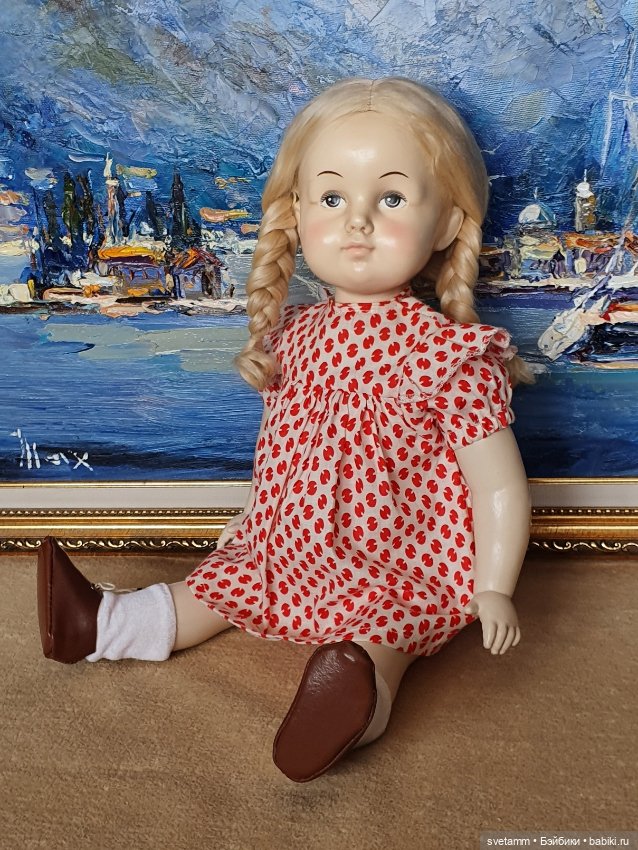 Новенькие! Восковой колкий пластик, как у ранних кукол СССР. Часть первая (фото 5)