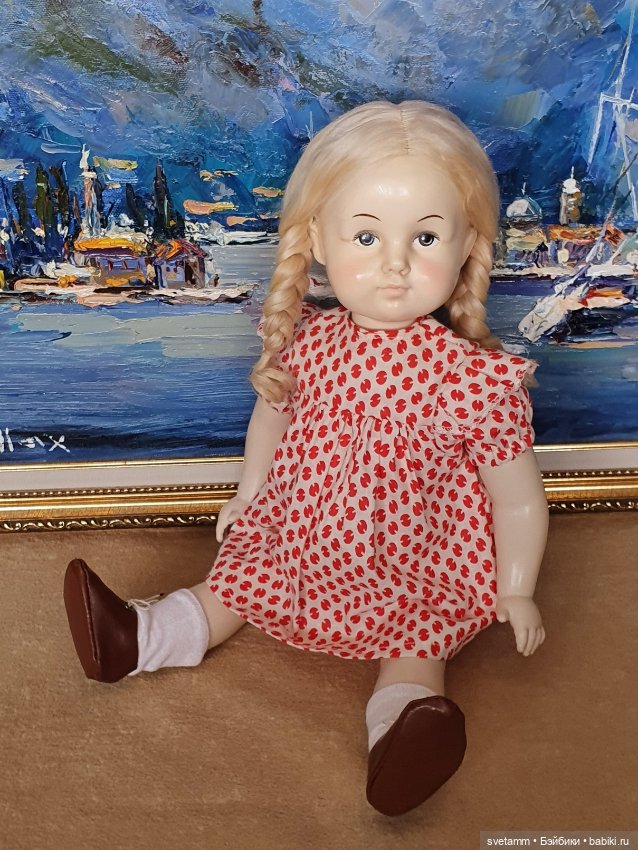Новенькие! Восковой колкий пластик, как у ранних кукол СССР. Часть первая (фото 4)