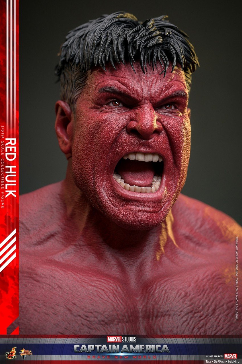 Hot Toys - коллекционная фигурка Красного Халка (фото 5)