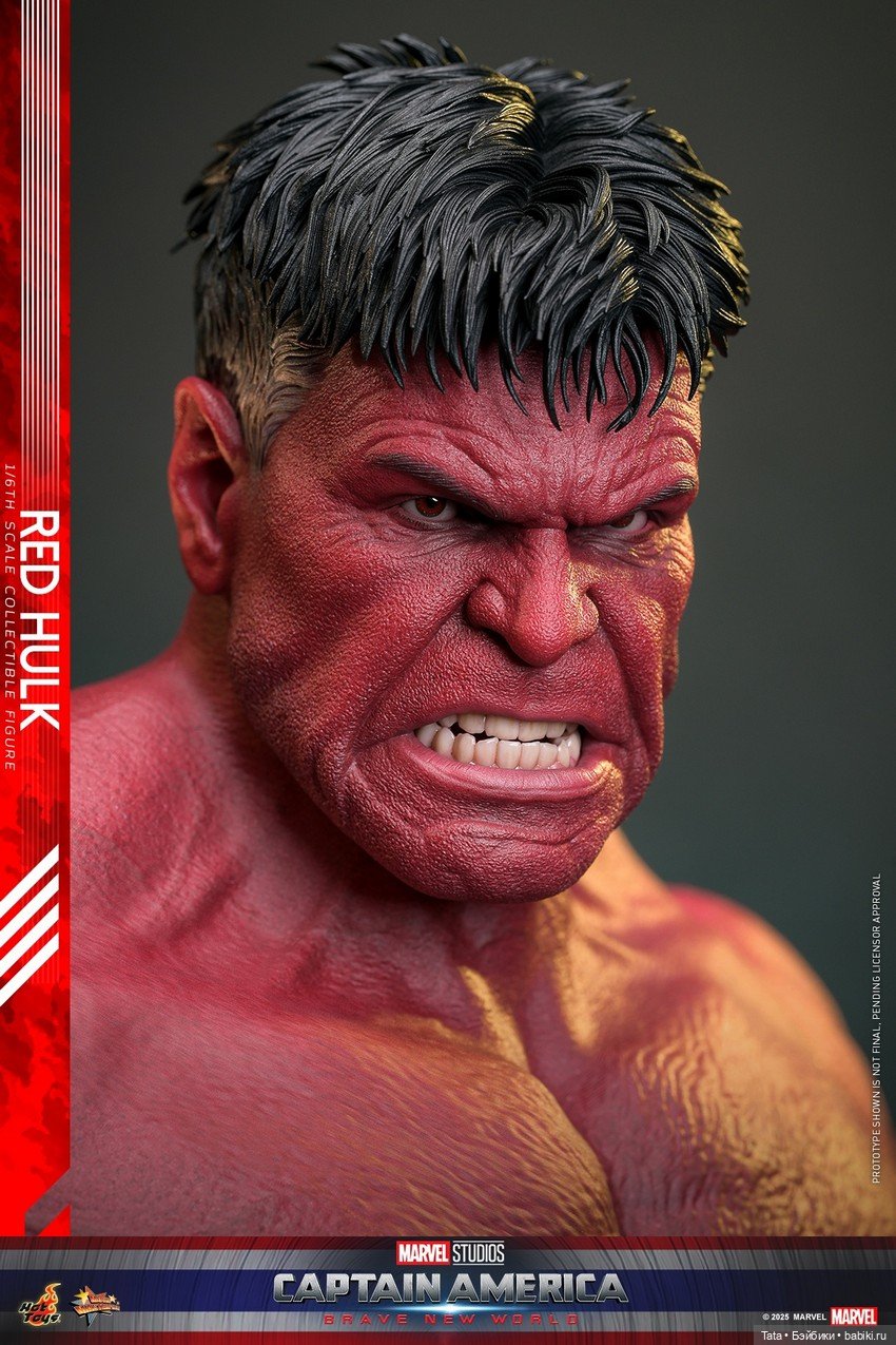 Hot Toys - коллекционная фигурка Красного Халка (фото 2)