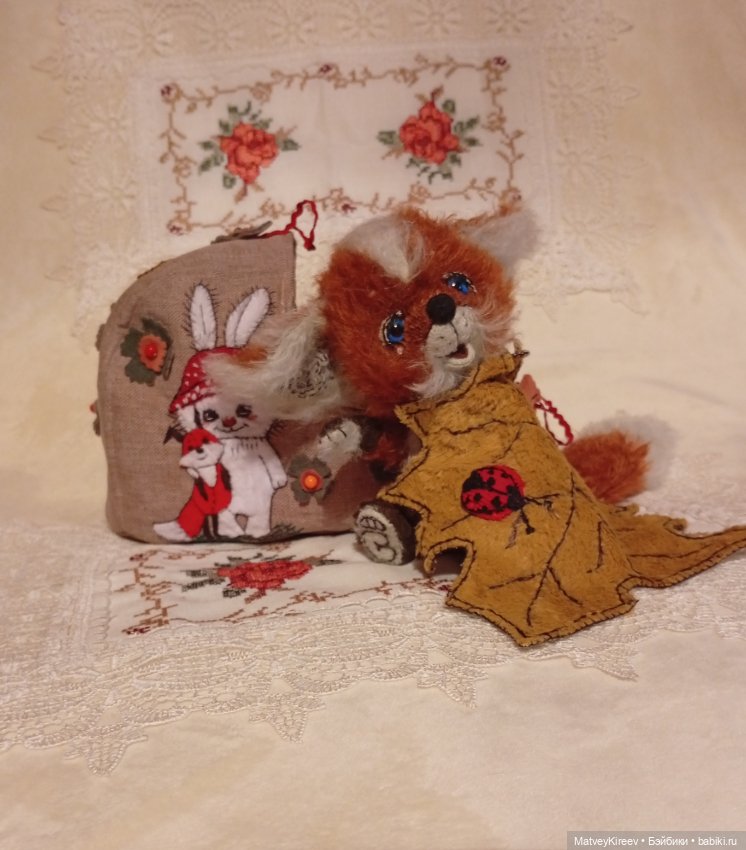 Лисёнок Руни — Авторские текстильные куклы: Вальдорфские (фото 3)