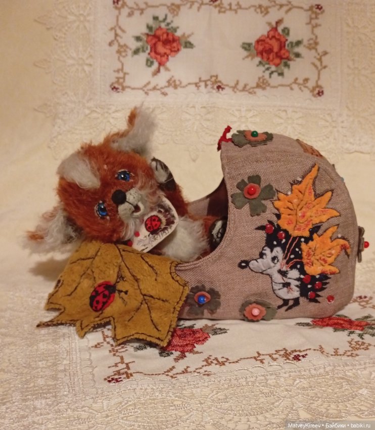 Лисёнок Руни — Авторские текстильные куклы: Вальдорфские