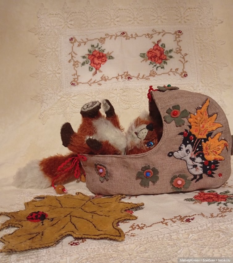 Лисёнок Руни — Авторские текстильные куклы: Вальдорфские (фото 2)