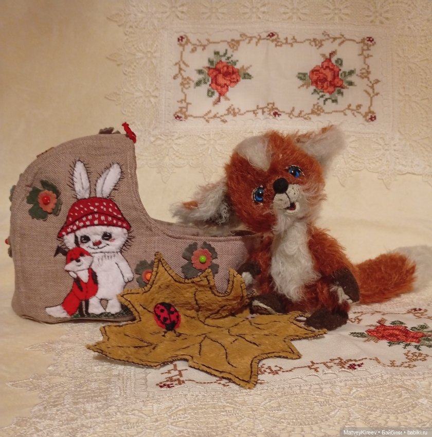 Лисёнок Руни — Авторские текстильные куклы: Вальдорфские (фото 5)