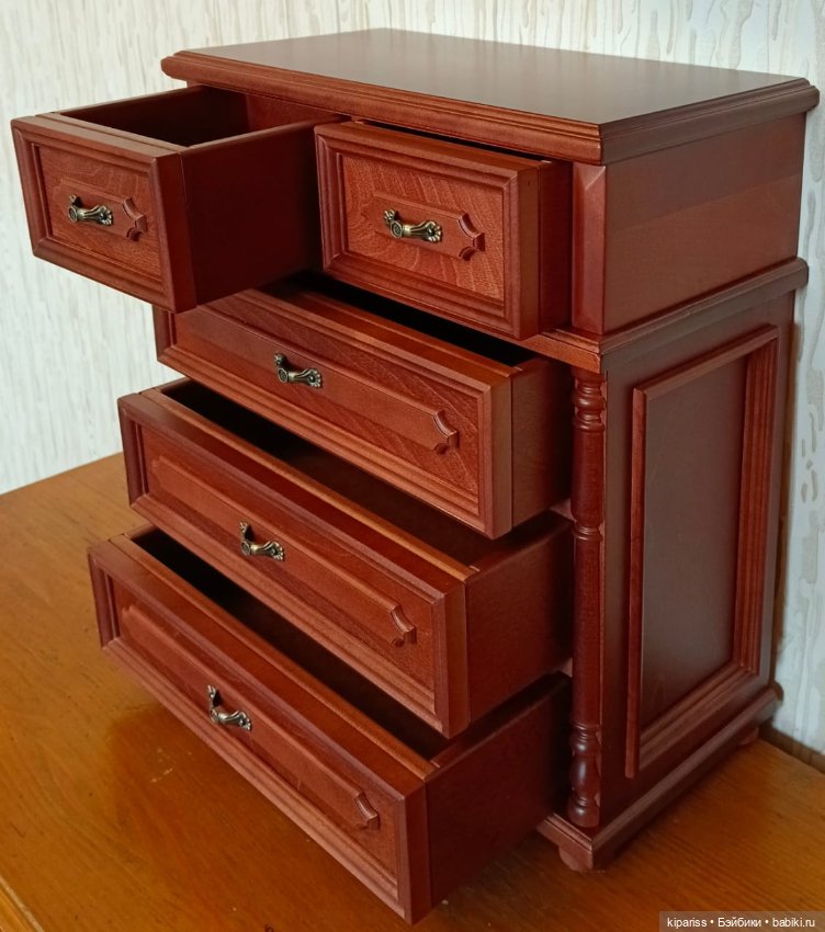 Бабушкин комод — Мебель для кукол и домиков: фото (фото 2)