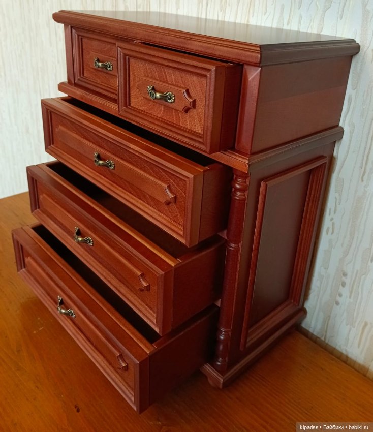 Бабушкин комод — Мебель для кукол и домиков: фото (фото 3)