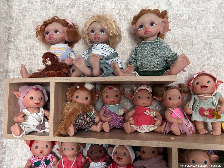 Большая компания эльфов Nines d’onil (фото 7)