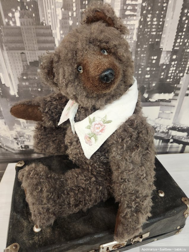 Benjamin мишка-тедди — Авторские мишки Тедди и друзья: фото (фото 2)