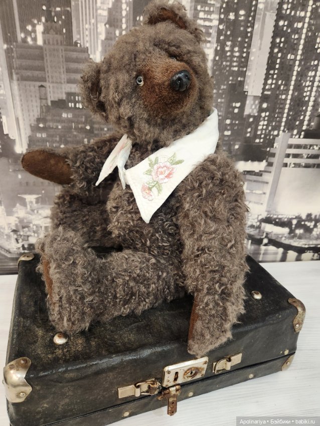 Benjamin мишка-тедди — Авторские мишки Тедди и друзья: фото (фото 3)