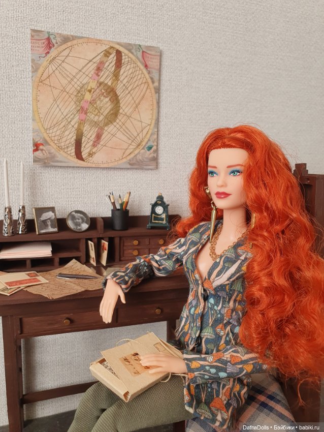 Что сделать из обрезков фанеры? Конечно набор мебели для кабинета (фото 9)