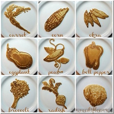 Кот и Кит. Блины фигурные и круглые