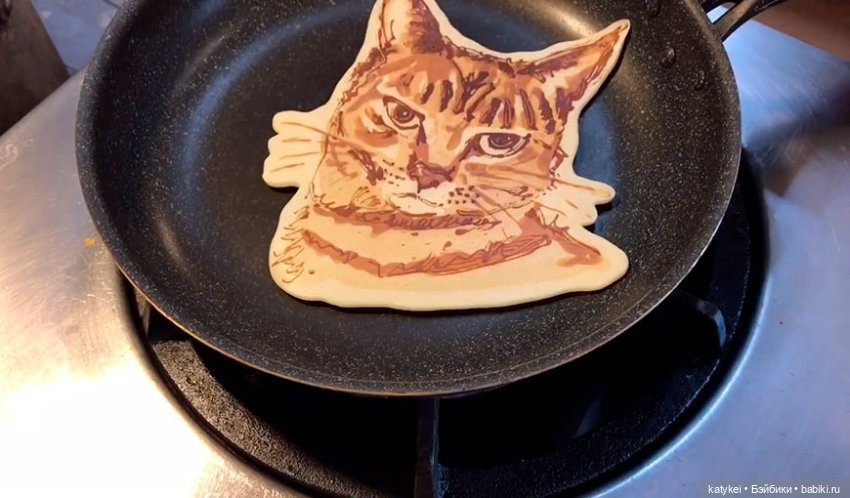 Кот и Кит. Блины фигурные и круглые