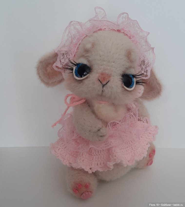 Нежный малыш Зайка — Вязаные игрушки и амигуруми: крючком (фото 6)