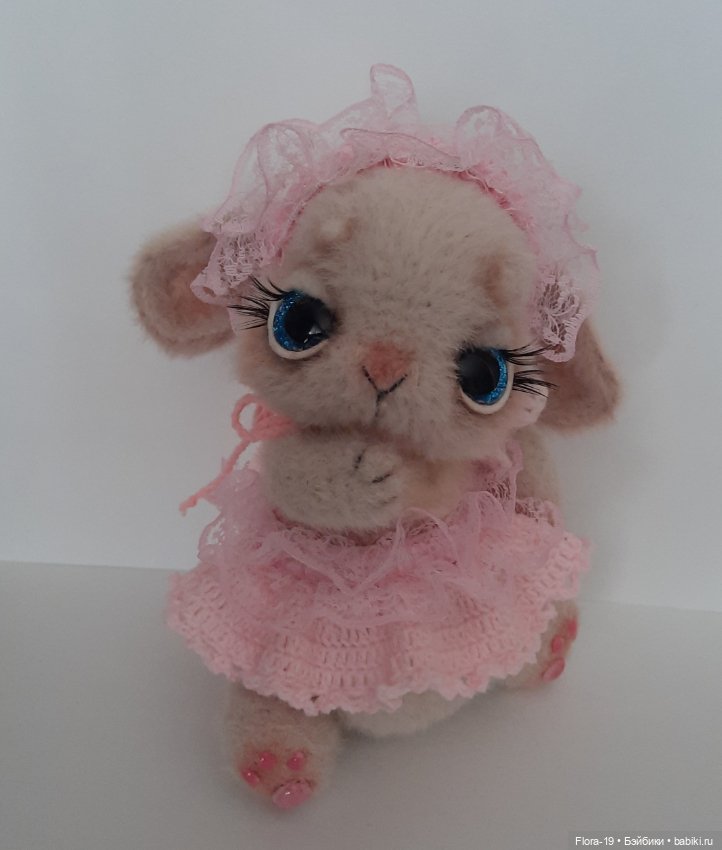 Нежный малыш Зайка — Вязаные игрушки и амигуруми: крючком