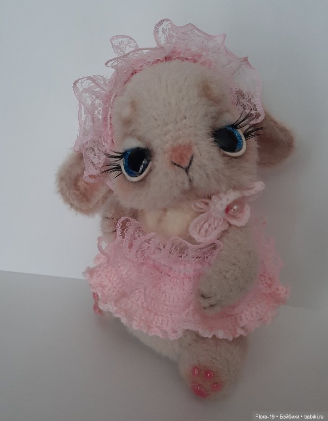 Нежный малыш Зайка — Вязаные игрушки и амигуруми: крючком (фото 3)