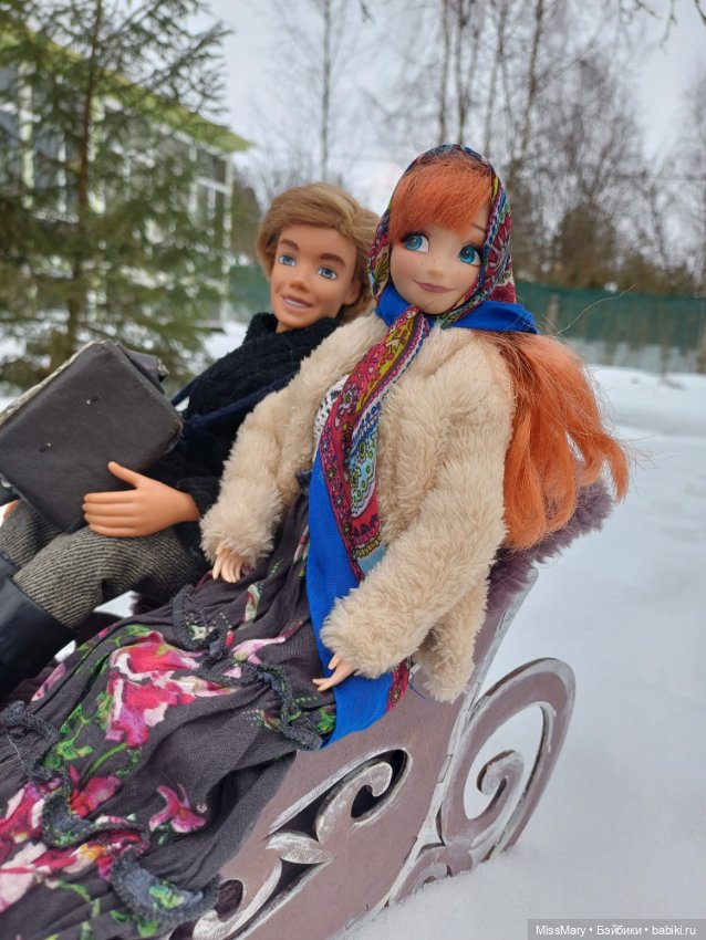 Масленица. Катание на санях