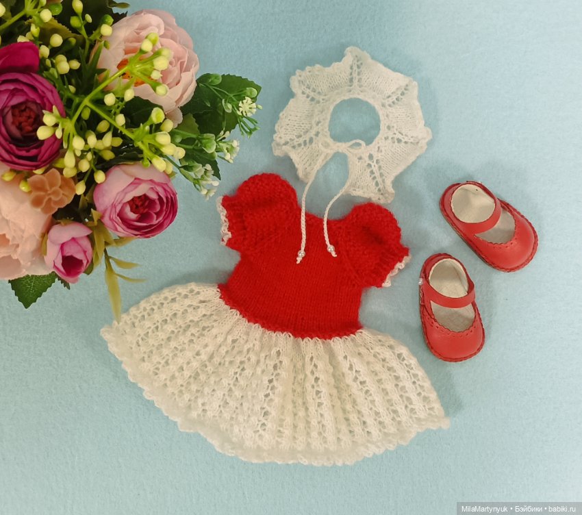 Новое платье — Одежда и обувь для кукол своими руками: фото (фото 5)