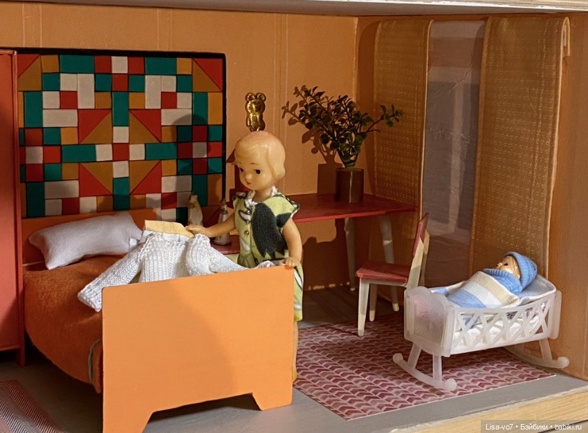 Квартирка в стиле 1970-х — Винтажные куклы и игрушки детства: СССР
