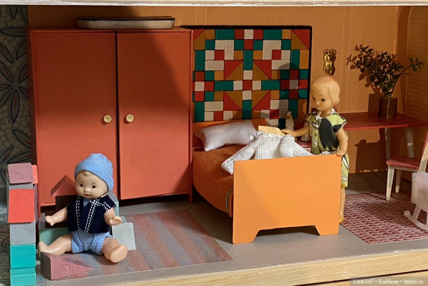 Квартирка в стиле 1970-х — Винтажные куклы и игрушки детства: СССР