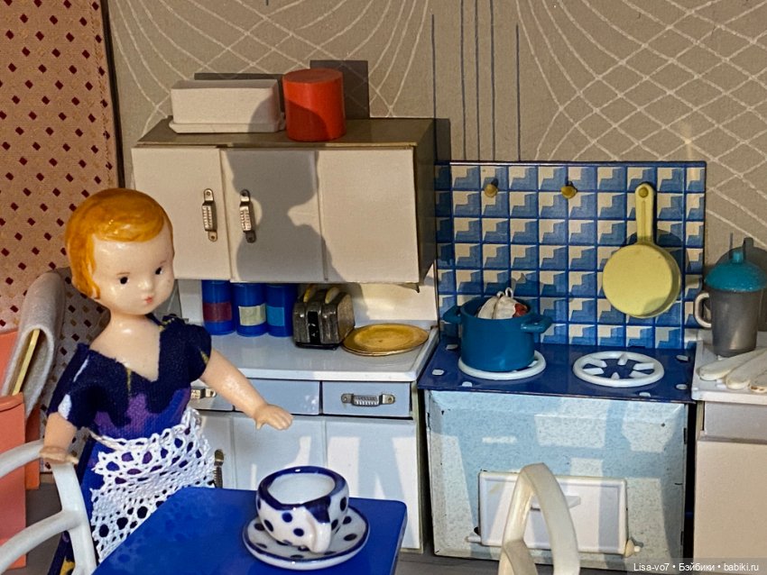 Квартирка в стиле 1970-х — Винтажные куклы и игрушки детства: СССР (фото 4)