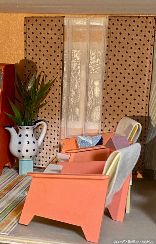 Квартирка в стиле 1970-х — Винтажные куклы и игрушки детства: СССР (фото 8)