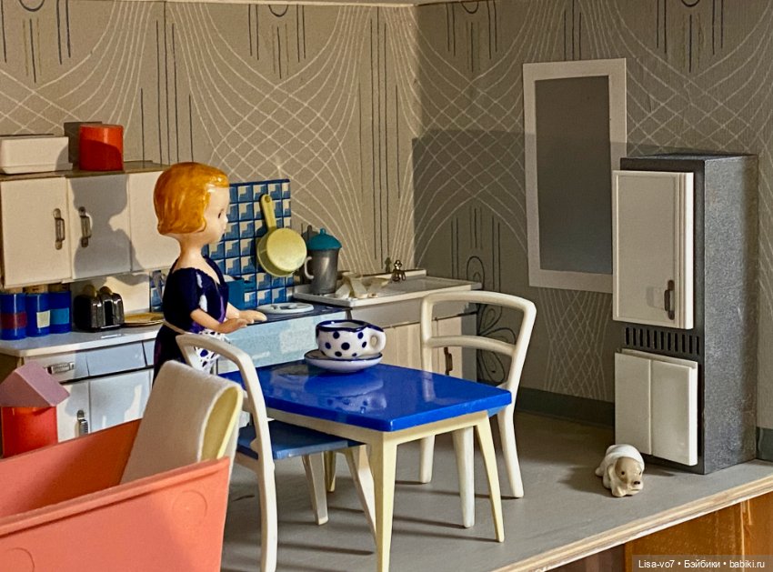 Квартирка в стиле 1970-х — Винтажные куклы и игрушки детства: СССР (фото 3)