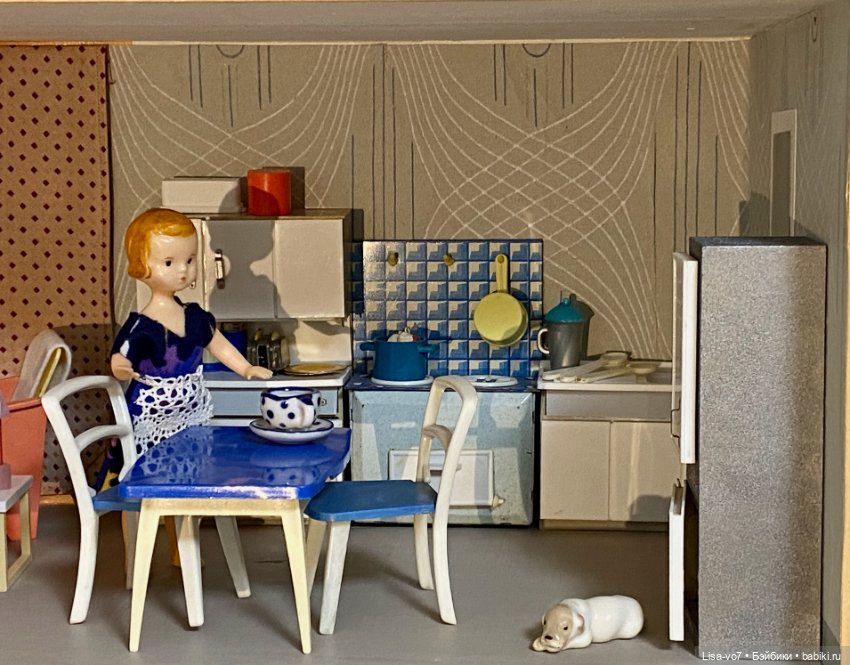 Квартирка в стиле 1970-х — Винтажные куклы и игрушки детства: СССР (фото 2)