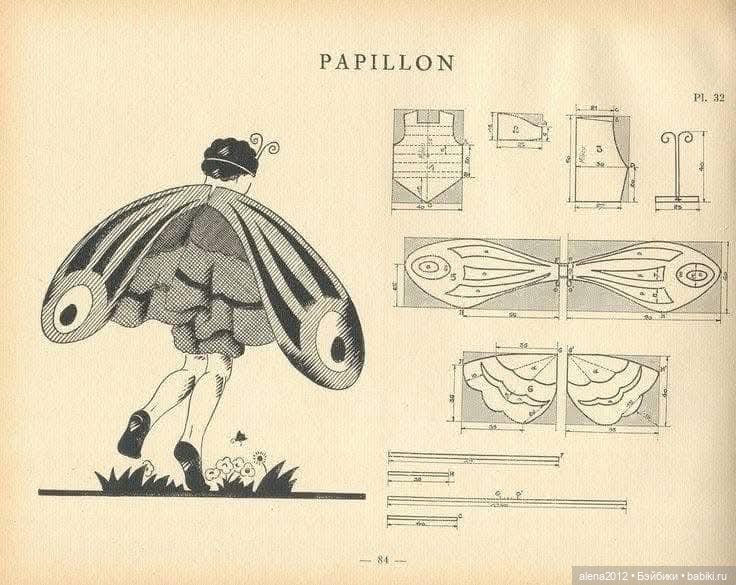 Выкройки карнавальных костюмов 20-х , 30-х годов