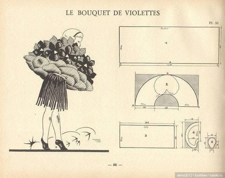 Выкройки карнавальных костюмов 20-х , 30-х годов