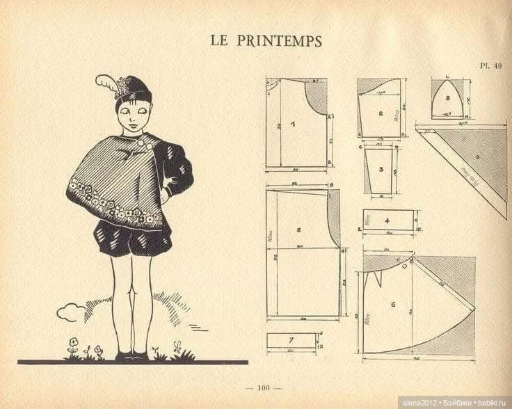 Выкройки карнавальных костюмов 20-х , 30-х годов