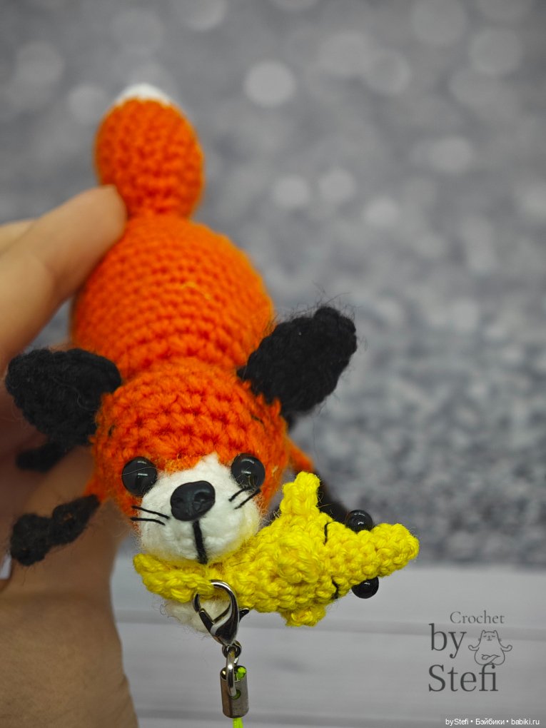 Воплотила свою идею с рыжим лисиком