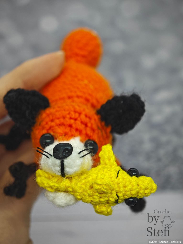 Воплотила свою идею с рыжим лисиком