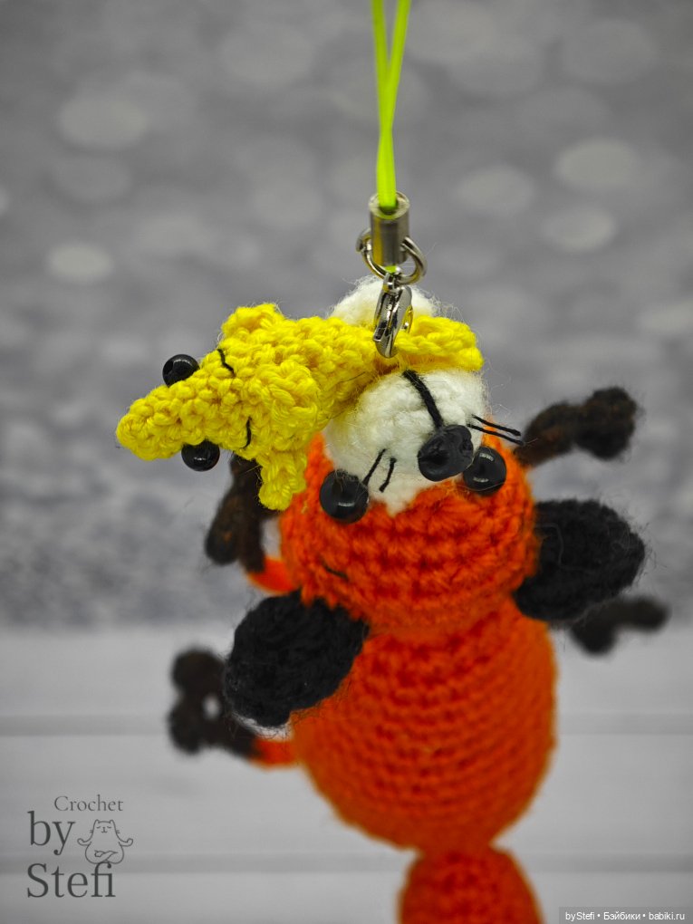 Воплотила свою идею с рыжим лисиком