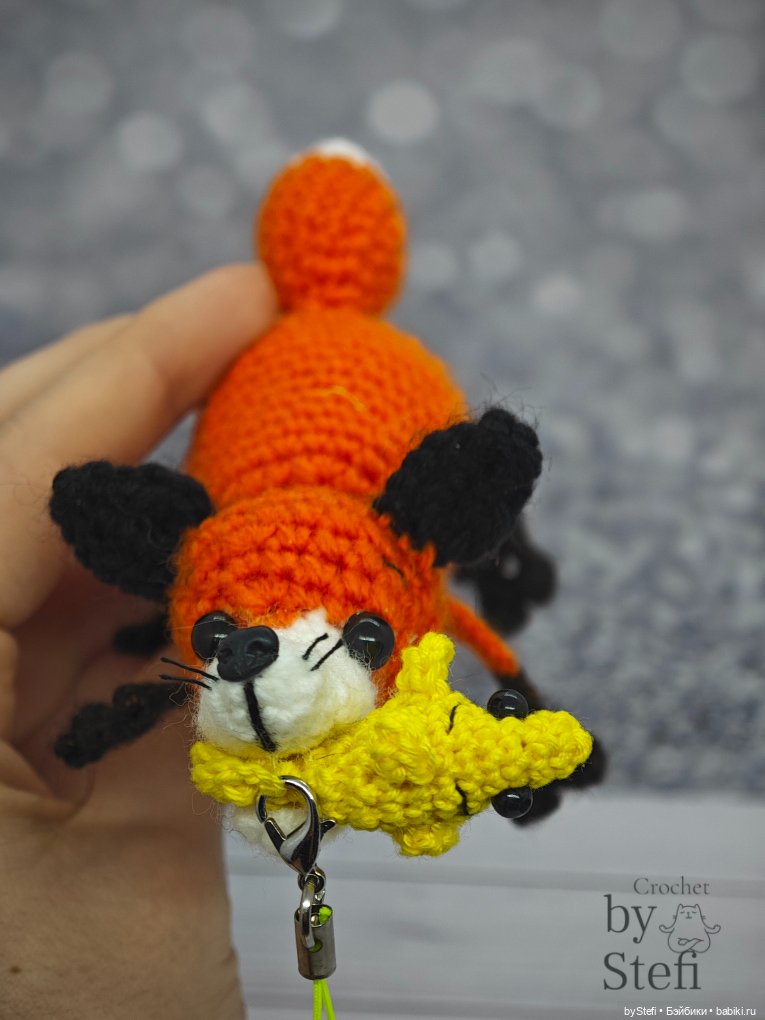 Воплотила свою идею с рыжим лисиком