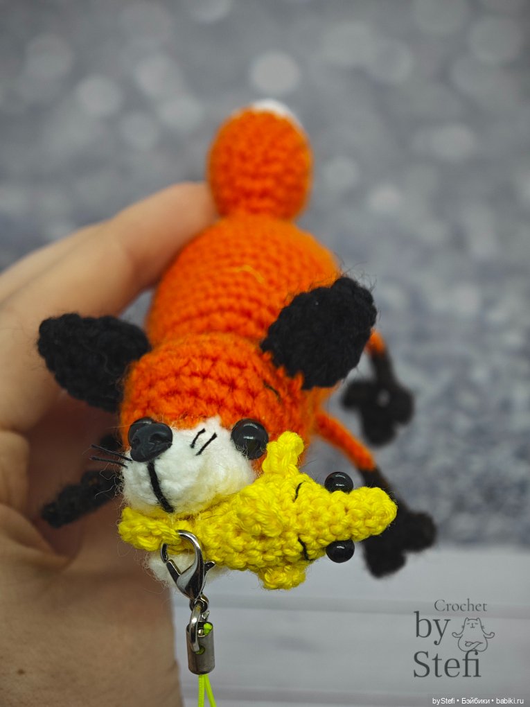 Воплотила свою идею с рыжим лисиком