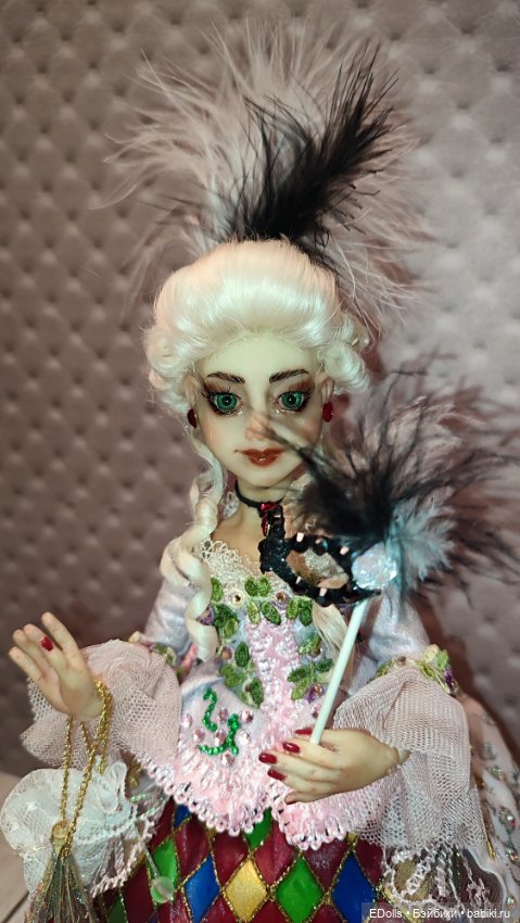 Коломбина — Лепка авторских игрушек и папье (фото 3)