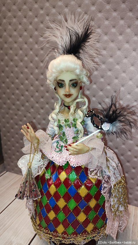 Коломбина — Лепка авторских игрушек и папье (фото 2)