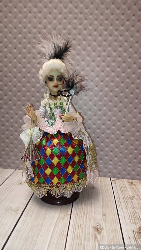 Коломбина — Лепка авторских игрушек и папье (фото 7)