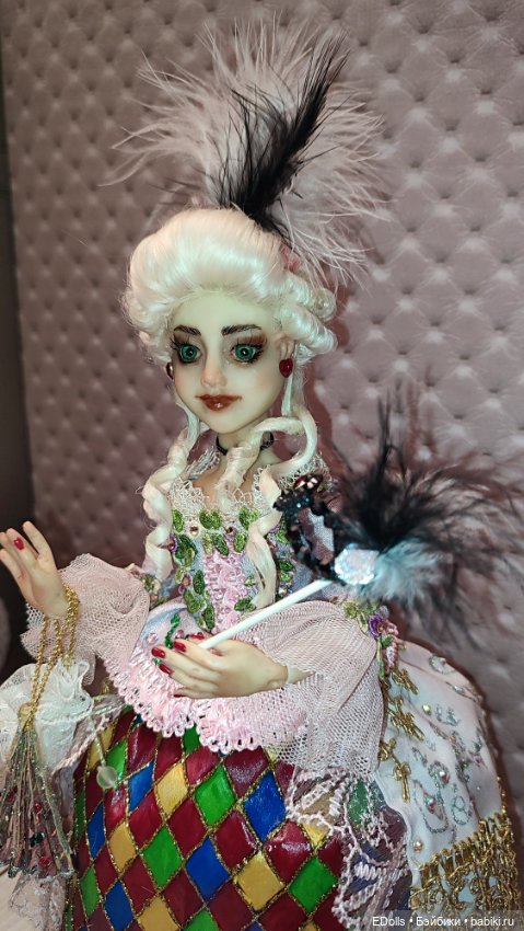 Коломбина — Лепка авторских игрушек и папье