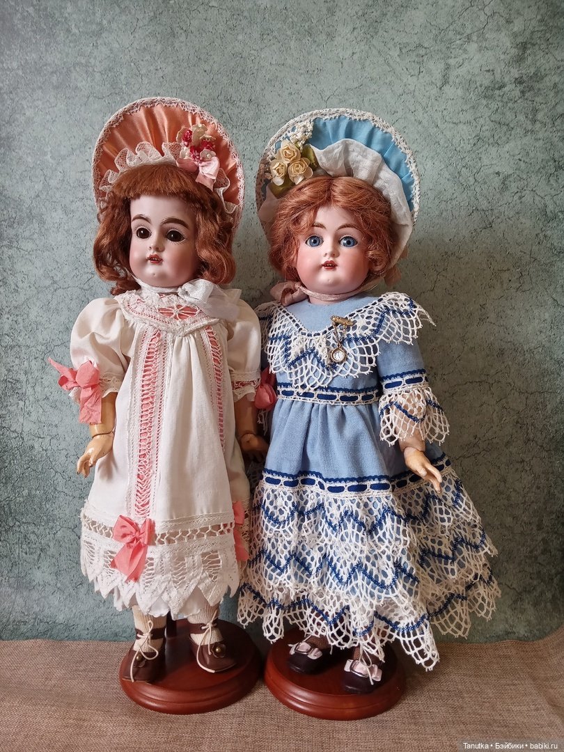 Мы с Тамарой ходим парой, или куклы Kestner молд 167 (фото 5)