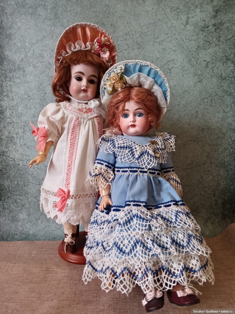 Мы с Тамарой ходим парой, или куклы Kestner молд 167 (фото 4)