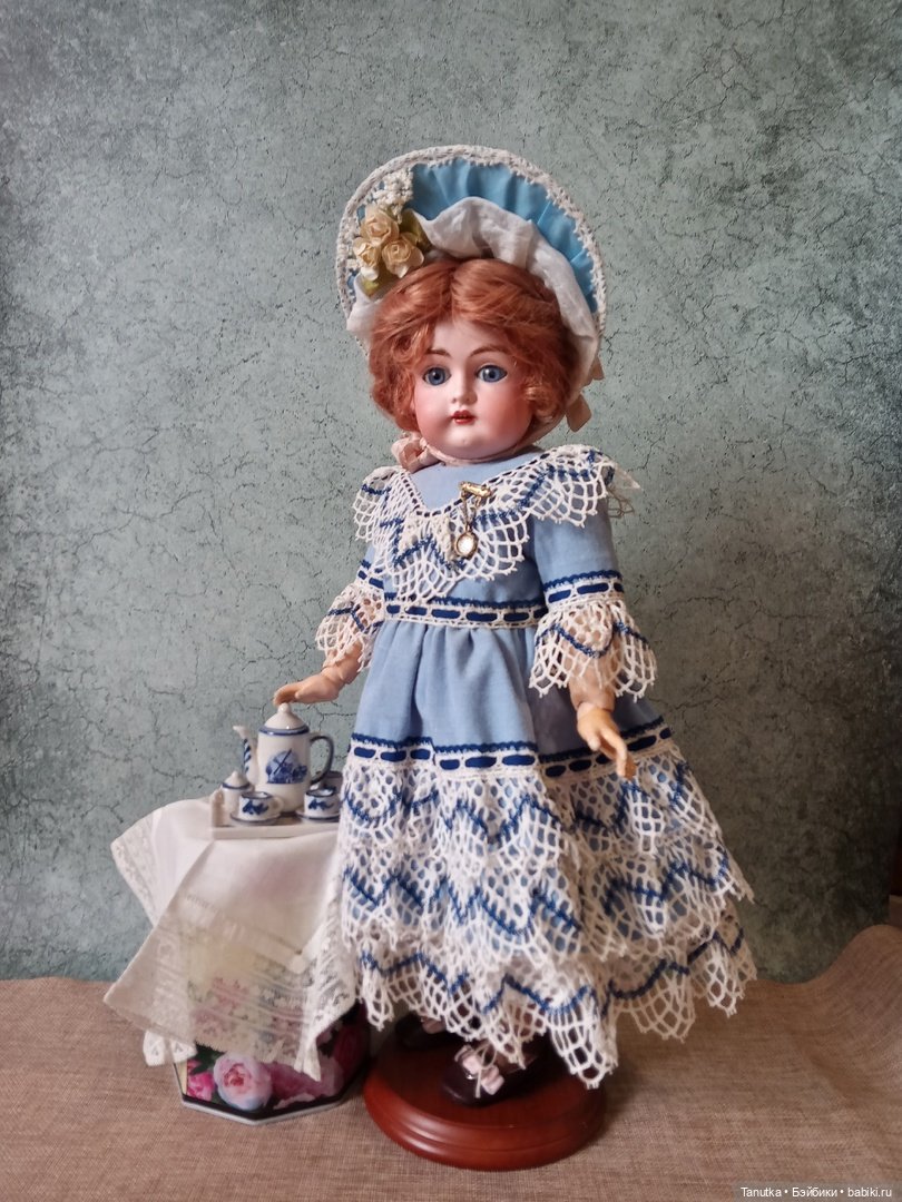 Мы с Тамарой ходим парой, или куклы Kestner молд 167 (фото 8)