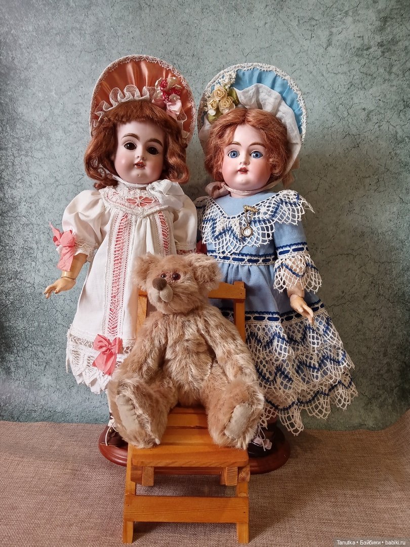 Мы с Тамарой ходим парой, или куклы Kestner молд 167 (фото 9)