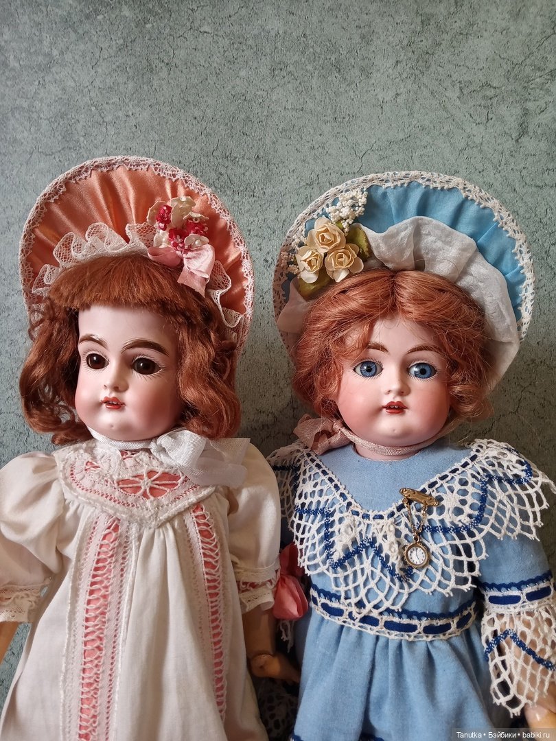 Мы с Тамарой ходим парой, или куклы Kestner молд 167 (фото 3)