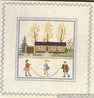 Вышитый крестиком календарь 1962г. Схемы (фото 4)