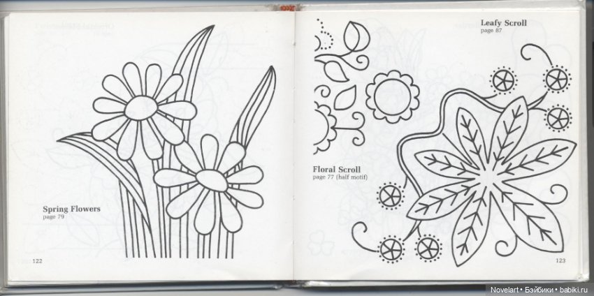Вышивка в свободном стиле. Схемы стежков с примерами. Часть 2