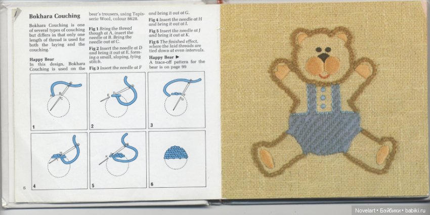 Вышивка в свободном стиле. Схемы стежков с примерами. Часть 1 (фото 4)